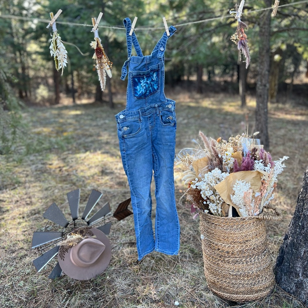 Blue Denim Overalls